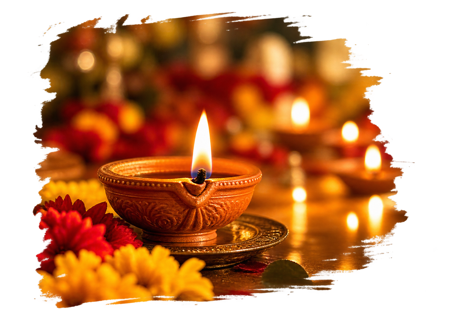 Durga Puja Diya